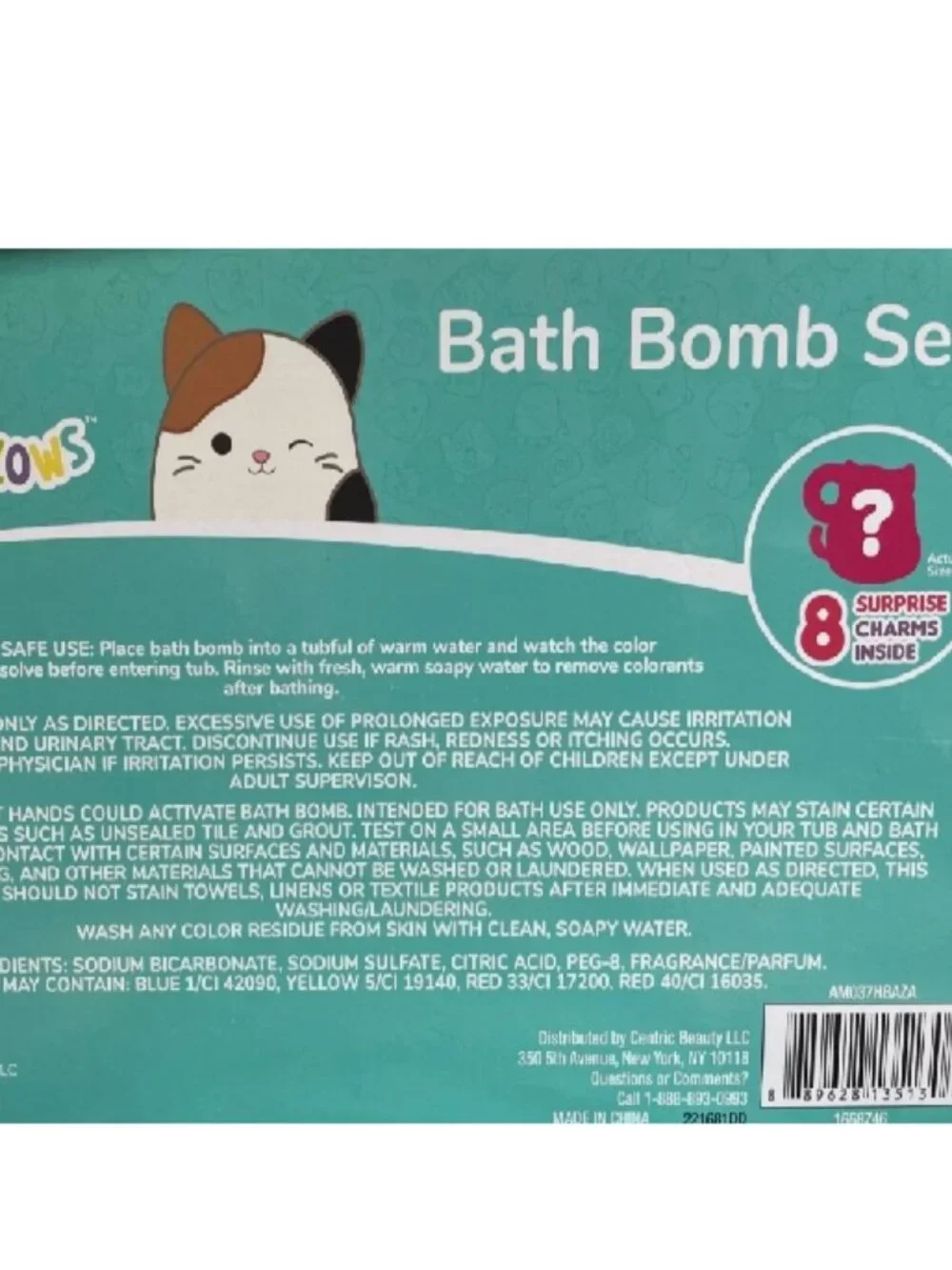 Kellytoy squishmallow bath